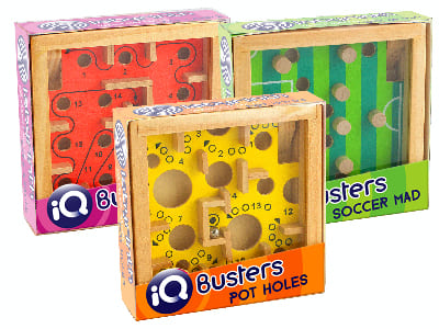 IQ BUSTERS LABYRYNTHS ASSORTED