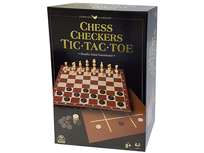 COMBO CHESS 3-in-1 (Cardinal)
