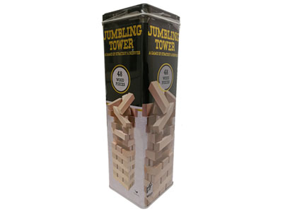 JUMBLING TOWER IN TIN(Cardinal JUMBLING TOWER IN TIN(Cardinal