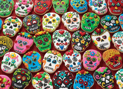 SUGAR SKULL COOKIES 1000pc