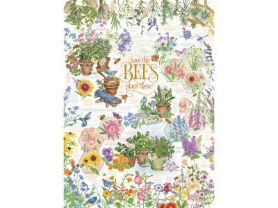 SAVE THE BEES 1000pc