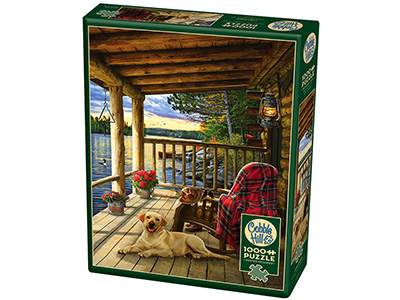 CABIN PORCH 1000pc