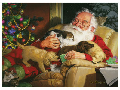 SANTA'S QUIET TIME 1000pc