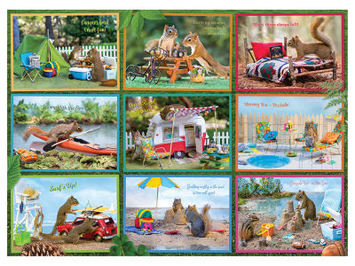 SQUIRRELS ON VACATION 1000pc
