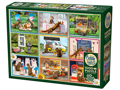 SQUIRRELS AROUND TOWN 1000pc SQUIRRELS AROUND TOWN 1000pc