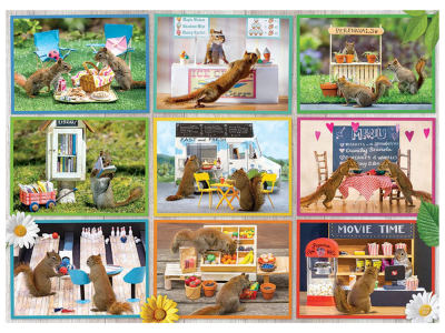 SQUIRRELS AROUND TOWN 1000pc