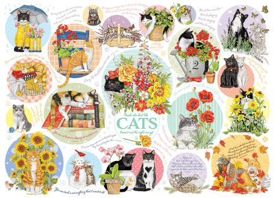 CAT THOUGHTS 1000pc