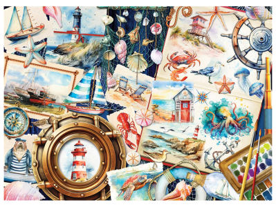 SEASHORE SKETCHBOOK 1000pc