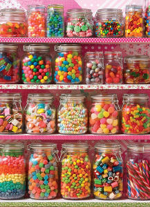 CANDY SHELF 500pc