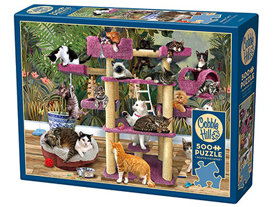JUNGLE CATS 500pc