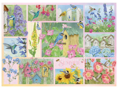 GARDEN BIRDS IN SUMMER 500pc