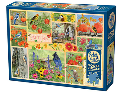 GARDEN BIRDS IN AUTUMN 500pc