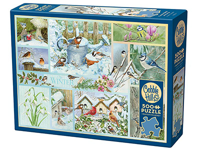 GARDEN BIRDS IN WINTER 500pc