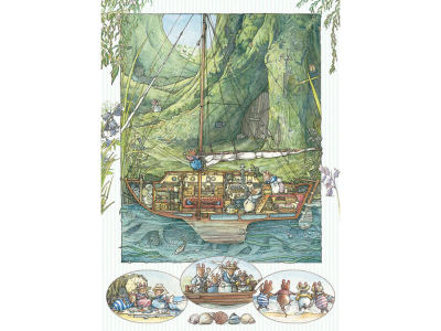 BRAMBY HEDGE ALL ABOARD! 500pc