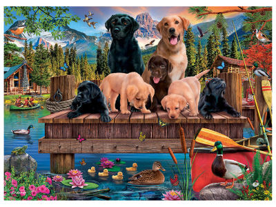 PUPS AND DUCKS 350pc *Family*