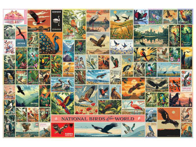 NATIONAL BIRDS OF WORLD 2000pc