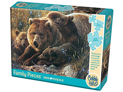 GRIZZLY FAMILY 350pc