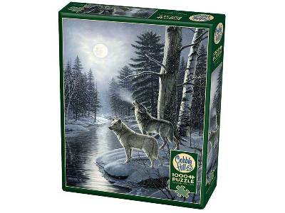 WOLVES BY MOONLIGHT 1000pc