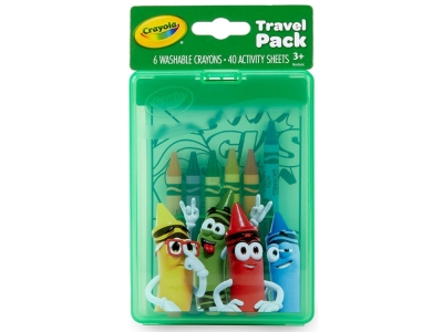 CRAYOLA TRAVEL PACK CRAYONS CRAYOLA TRAVEL PACK CRAYONS