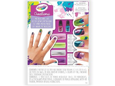 CREATIONS METALLIC NAIL KIT CREATIONS METALLIC NAIL KIT