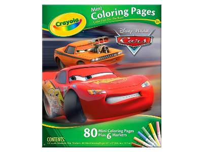 DISNEY CARS MINI COLORING KIT DISNEY CARS MINI COLORING KIT
