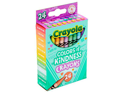 CRAYONS COLORS OF KINDNESS (24