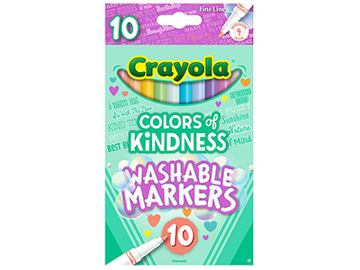 WASHABLE MARKERS/KINDNESS (10)