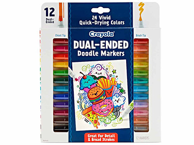 DUAL-ENDED MARKERS (12)