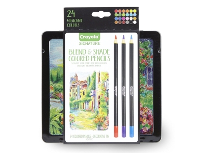 BLEND & SHADE CLORED PENCILS BLEND & SHADE CLORED PENCILS