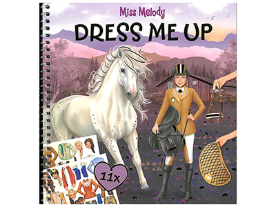 DRESS ME UP STICKER BOOK
