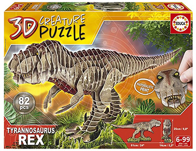 3D CREATURE PUZZLE T-REX