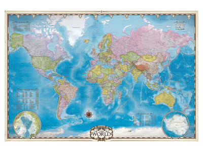 MAP OF THE WORLD 2000pc
