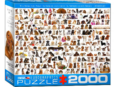 THE WORLD OF DOGS 2000pc