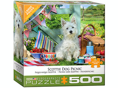 SCOTTIE DOG PICNIC 500pcXL
