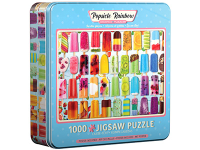 POPSICLE RAINBOW 1000pc *Tin*