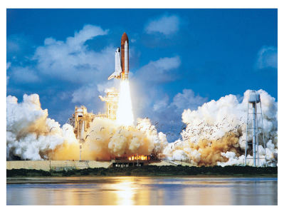 SPACE SHUTTLE TAKEOFF 1000pc