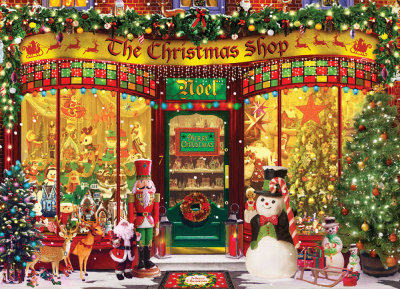 THE CHRISTMAS SHOP 1000pc