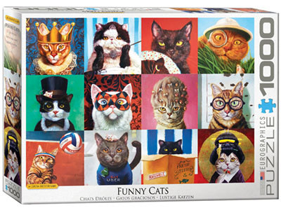 FUNNY CATS 1000pc