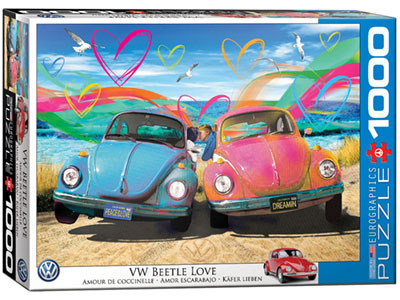 VW BEETLE LOVE 1000pc