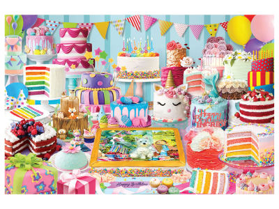 BIRTHDAY CAKE PARTY 1000 pc