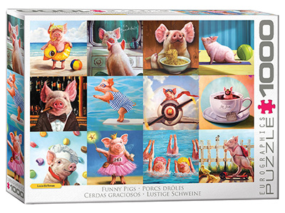 FUNNY PIGS 1000pc
