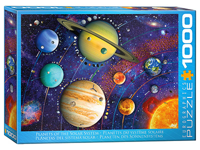 PLANETS OF SOLAR SYSTEM 1000pc