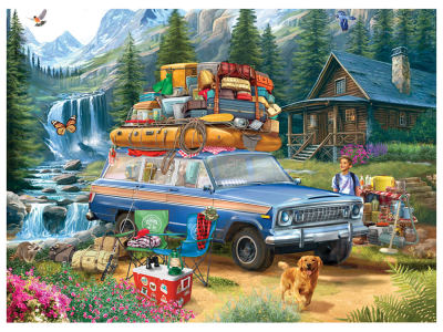 JEEP-LOADING WAGONEER 1000pc