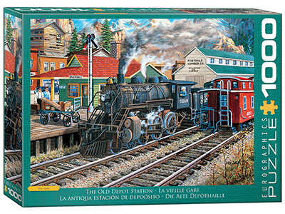 THE OLD DEPOT STATION 1000pc