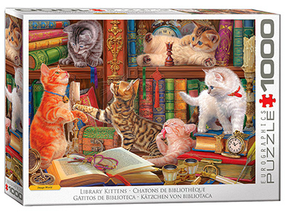 LIBRARY KITTENS 1000pc