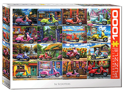 16 SCOTTERS 1000pc