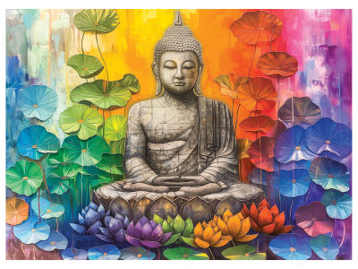 COLORFUL BUDDHA 1000pc