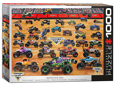 MONSTER JAM TRUCK LINEUP 1000p