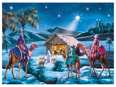 NATIVITY - THREE KINGS 1000pc