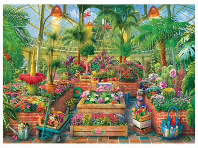 GREENHOUSE GARDEN 1000pc